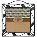 Cabin Square Trivet (Personalized)