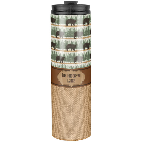 Custom Cabin Stainless Steel Skinny Tumbler - 20 oz (Personalized)