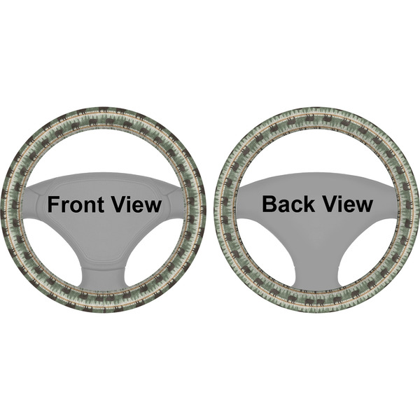 Cabin Steering Wheel Cover- Front and Back