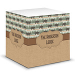 Cabin Sticky Note Cube (Personalized)