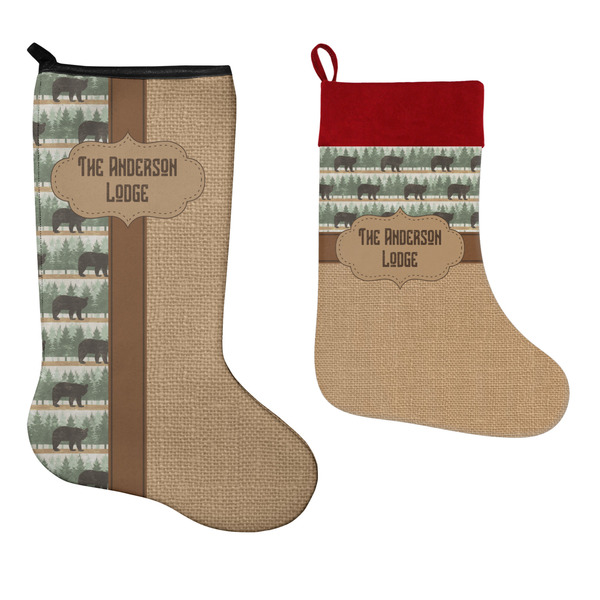 Cabin Stockings - Side by Side compare