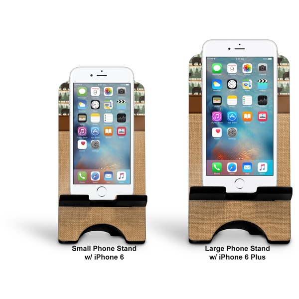 Cabin Stylized Phone Stand - Comparison