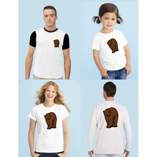 Cabin Sublimation Sizing on Shirts