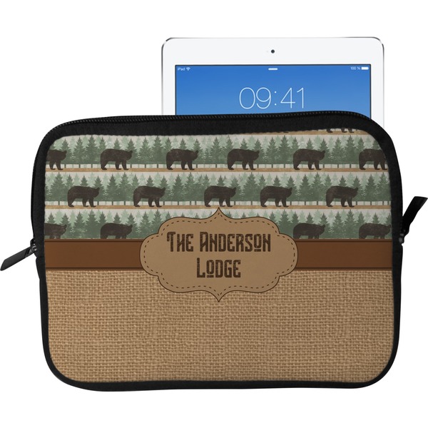Custom Cabin Tablet Case / Sleeve - Large (Personalized)