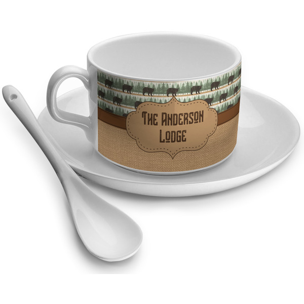 Custom Cabin Tea Cup (Personalized)