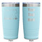 Cabin Teal Polar Camel Tumbler - 20oz -Double Sided - Approval
