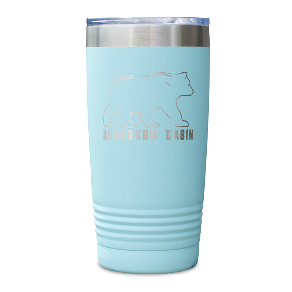 Cabin Teal Polar Camel Tumbler - 20oz - Single Sided - Approval