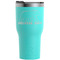 Cabin Teal RTIC Tumbler (Front)