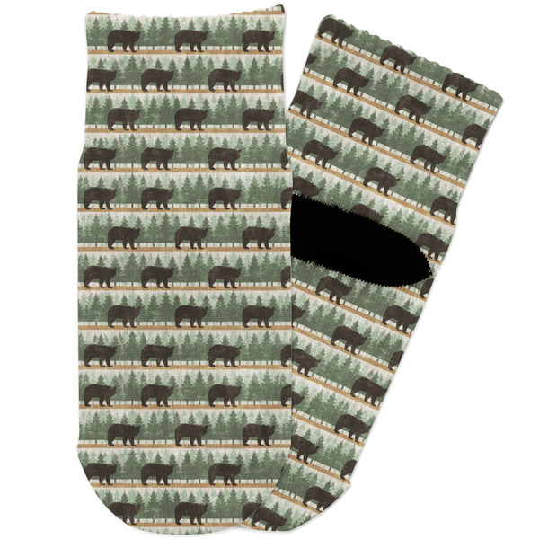 Custom Cabin Toddler Ankle Socks