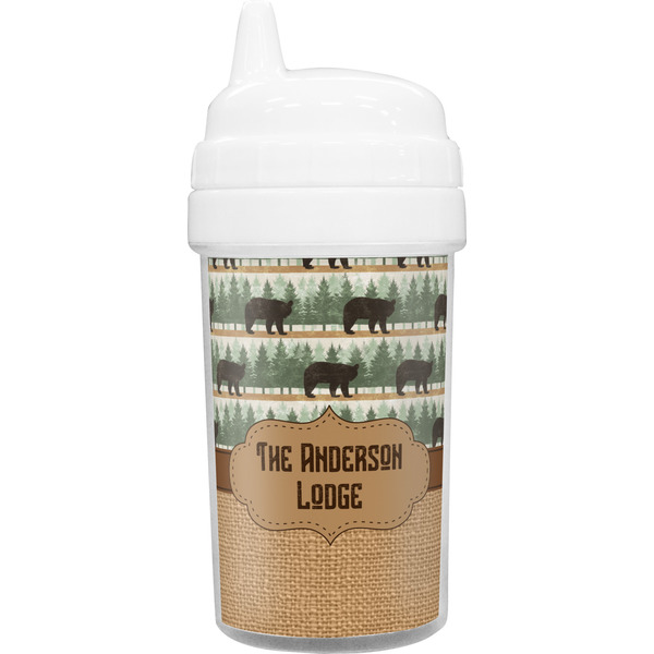 Custom Cabin Toddler Sippy Cup (Personalized)