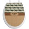 Cabin Toilet Seat Decal - Round (Personalized)