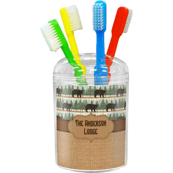 Custom Cabin Toothbrush Holder (Personalized)