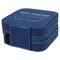 Cabin Travel Jewelry Boxes - Leather - Navy Blue - View from Rear