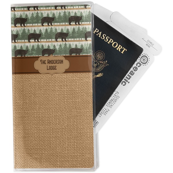 Custom Cabin Travel Document Holder