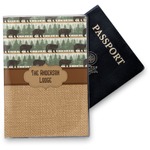 Cabin Vinyl Passport Holder (Personalized)