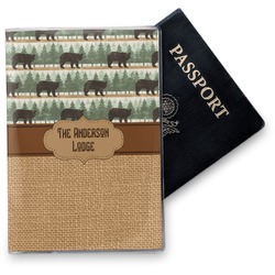 Cabin Vinyl Passport Holder (Personalized)