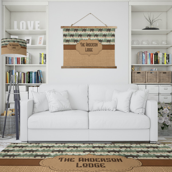 Cabin Wall Hanging Tapestry - IN CONTEXT