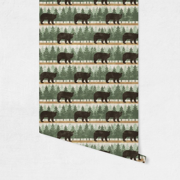 Cabin Wallpaper on Wall