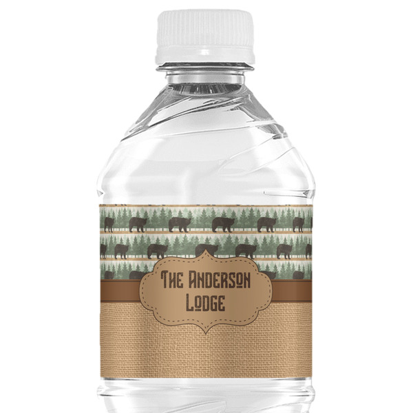Custom Cabin Water Bottle Labels - Custom Sized (Personalized)