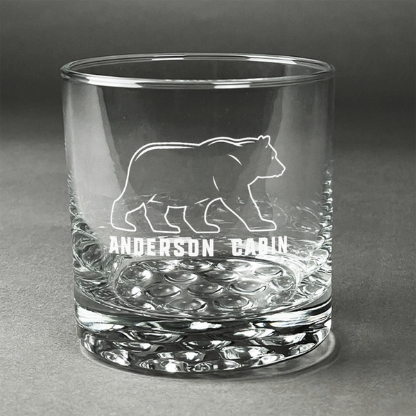 Custom Cabin Whiskey Glass (Single) (Personalized)