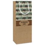 Cabin Wine Gift Bags - Matte (Personalized)