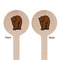 Cabin Wooden 6" Stir Stick - Round - Double Sided - Front & Back