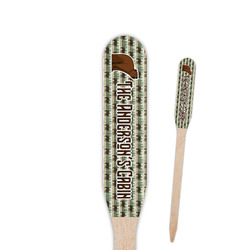 Cabin Paddle Wooden Food Picks - Double Sided (Personalized)