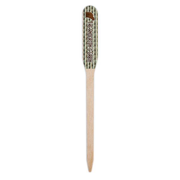 Cabin Wooden Food Pick - Paddle - Single Pick