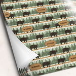 Cabin Wrapping Paper Sheets (Personalized)