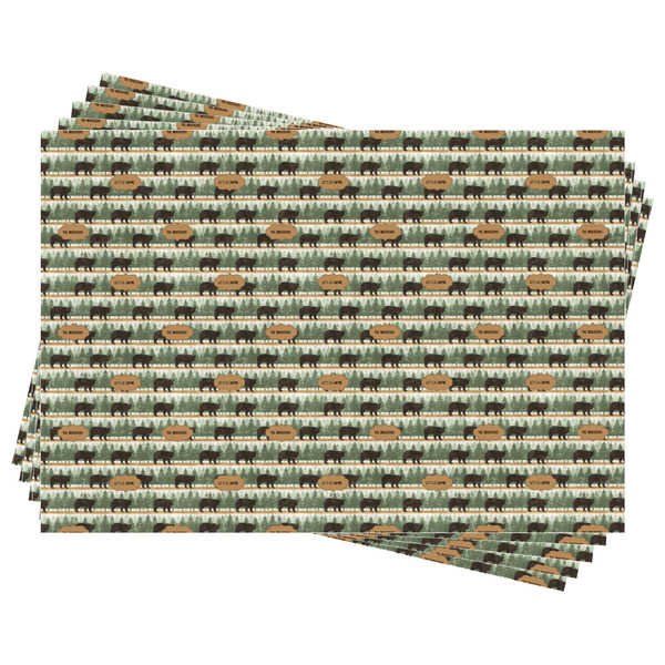 Cabin Wrapping Paper - Front & Back - Sheets Approval