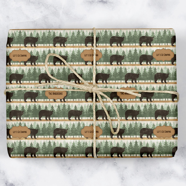 Custom Cabin Wrapping Paper (Personalized)