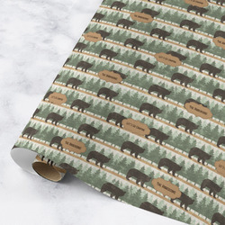 Cabin Wrapping Paper Roll - Medium - Matte (Personalized)