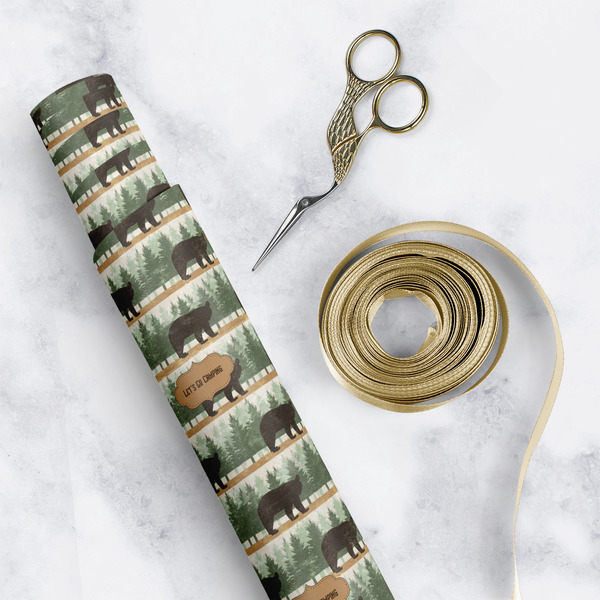 Cabin Wrapping Paper Rolls - Lifestyle 1
