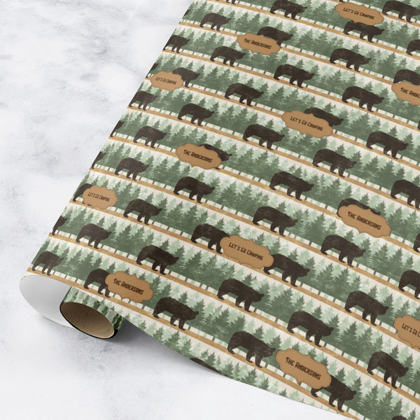 Custom Cabin Wrapping Paper Roll - Small (Personalized)