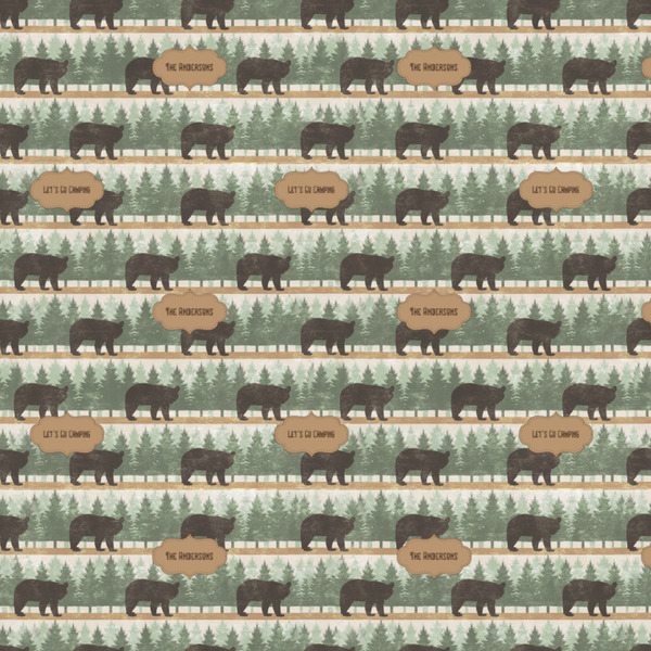 Cabin Wrapping Paper Square