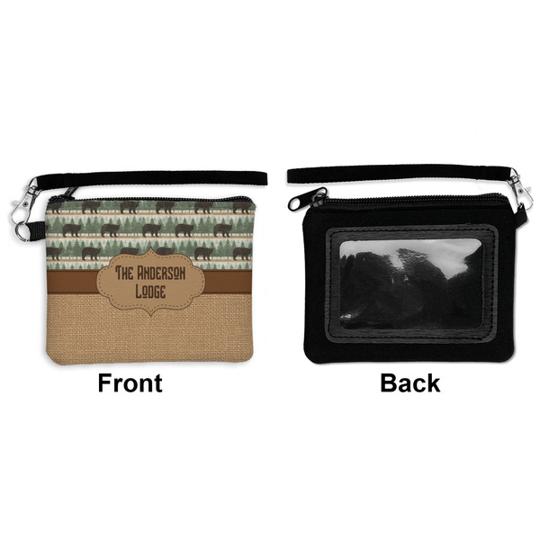 Cabin Wristlet ID Cases - Front & Back