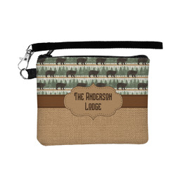 Cabin Wristlet ID Case w/ Name or Text