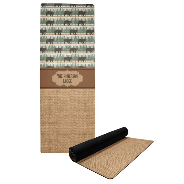 Custom Cabin Yoga Mat (Personalized)