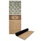 Cabin Yoga Mat with Black Rubber Back Full Print View