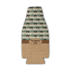 Cabin Zipper Bottle Cooler (Personalized)