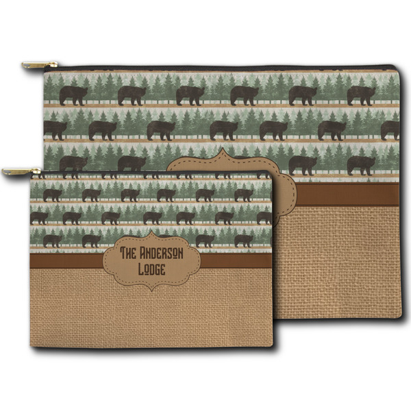 Cabin Zippered Pouches - Size Comparison