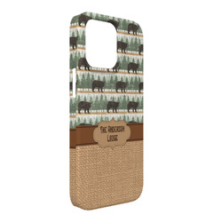 Cabin iPhone Case - Plastic - iPhone 13 Pro Max (Personalized)