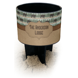 Cabin Black Beach Spiker Drink Holder (Personalized)