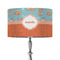 Foxy Yoga 12" Drum Lampshade - ON STAND (Fabric)