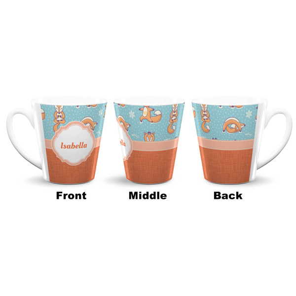 Foxy Yoga 12 Oz Latte Mug - Approval