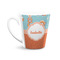 Foxy Yoga 12 Oz Latte Mug - Front