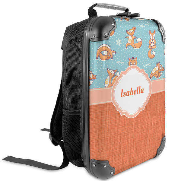 Custom Foxy Yoga Kids Hard Shell Backpack (Personalized)