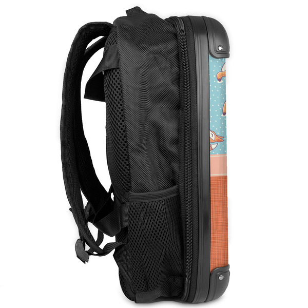 Foxy Yoga 13" Hard Shell Backpacks - Side View