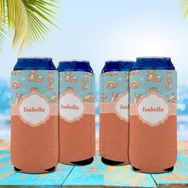 Foxy Yoga 16oz Can Sleeve - Set of 4 - LIFESTYLE