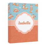 Foxy Yoga Canvas Print - 16x20 (Personalized)